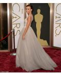  Herald Sun Vintage Illusion Neck Sleeveless Long Lace Side Split Left Tulle Prom Dress 