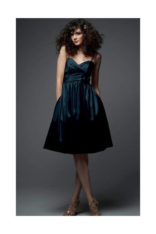 Taffeta Zipper Sleeveless Natural A-line Bridesmaid Dresses