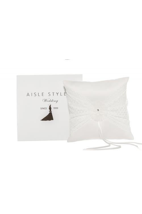 Delicate Wedding Rings Pillows Ivory 21*21CM