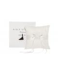 Ivory Ring Bearer Pillows With Embroider And Sequins 21*21CM